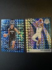 2023-24 Paolo Banchero Silver Mosaic Prizm Elevate #15 Blue Reactive Lot Magic