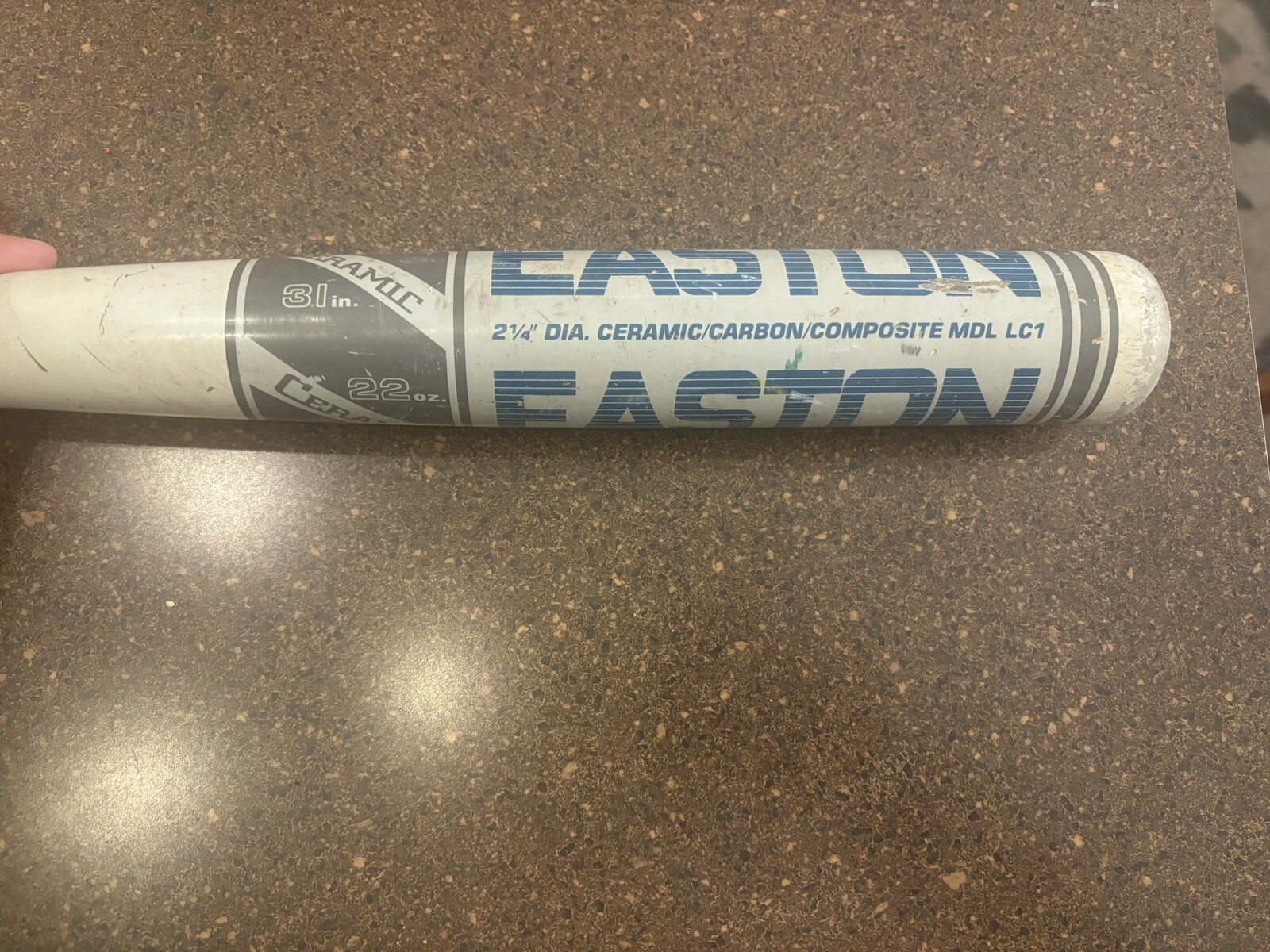 Rare Easton Ceramic Carbon Composite Little League Bat LC1, 31in 22oz 2