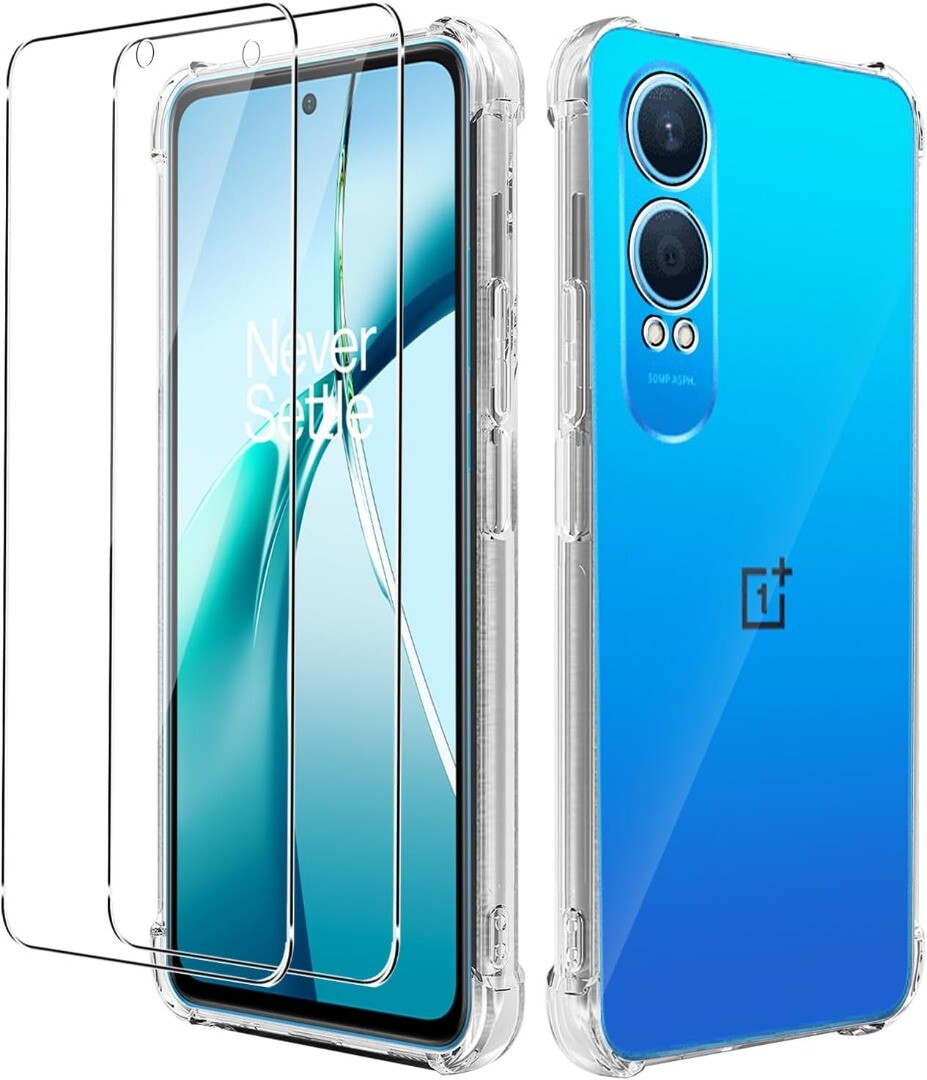 Handyhlle IPhone 11 Transparent Handyhlle Transparent &  Echtglas-Schutzfolie Fr Huawei, OnePlus & Mehr | 9H Hrte, Blasenfrei  Silikon Case Transparent