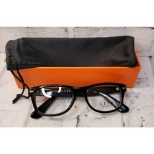 GEEK EYEWEAR RAD 09 JR BLACK 48-17-135 Plastic Full Rim Eyeglasses Frame Only