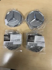 Mercedes-Benz OEM Wheel Center Caps - Set of 4 66470202