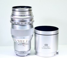 STEINHEIL MUNCHEN TELE-QUINAR 4.5/200 14 BLADES for EXA/EXAKTA EXCELLENT 