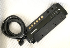Panamax M8HC-PRO MAX-PR0 Power Surge Protector For Parts, Unsafe Voltage Light