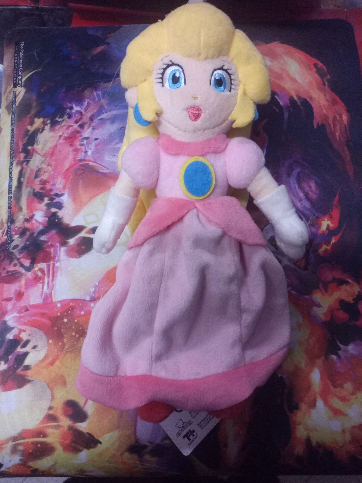 SUPER MARIO PRINCESS PEACH PELUCHE 24CM
