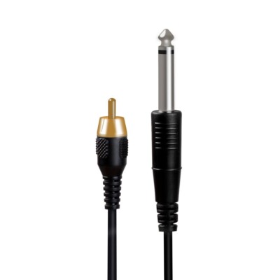 Dragonhawk Silicone Soft Tattoo RCA Connector Clip Cord for Tattoo Machine 031-3