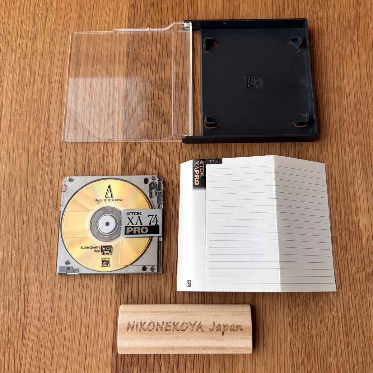 TDK XA PRO 74 MD ミニディスク TDK XA Pro MD Minidisc 74 RARE Gold Set of 4 for sale online
