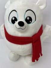 SNAP Toys Snuggle n Hug Animated Polar Bear Arctic Friends Talks Shivers 11"