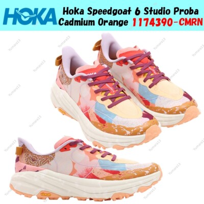 Hoka Speedgoat 6 Studio Proba Cadmium Orange 1174390-CMRN Herren Gr.