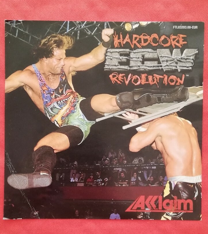 HARDCORE ECW REVOLUTION DREAMCAST SEGA  🌟 jaquette avant 
