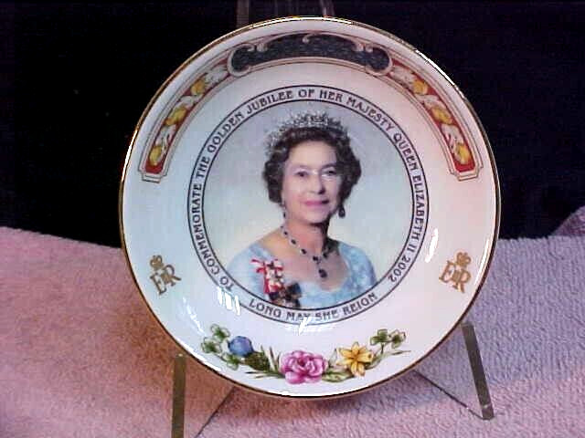Aynsley Commemorate HM Queen Elizabeth II Golden Jubilee: Coaster, Dish, Bowl