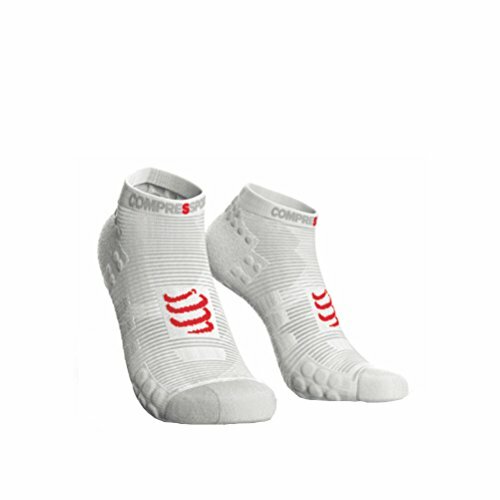 Compressport Uomo V3 Sock Low Corsa calzino Profondo, Uomo, V3 Sock Low, (K6o)