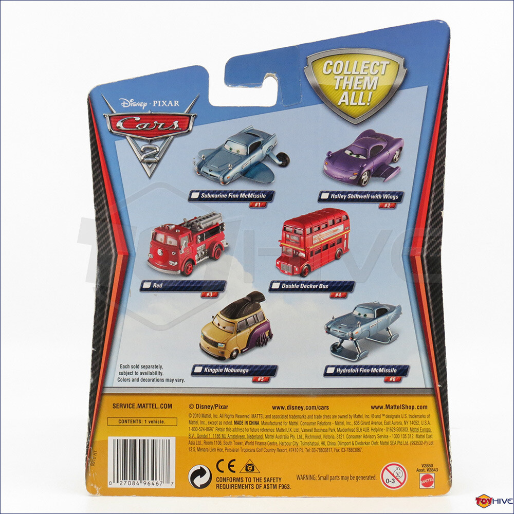 Disney Pixar Cars 2 Pinion Tanaka #7 Sumo Wrestler Deluxe