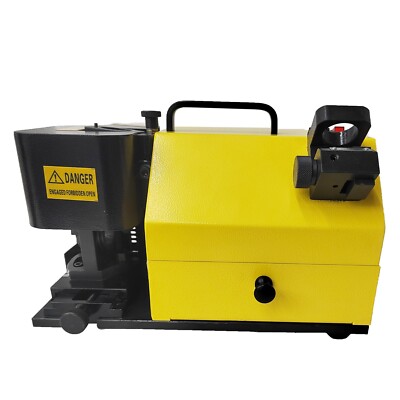 110V End Mill Sharpening Machine ф4-ф14 Clamps Sharpener 2&3&4 Flute 4400RPM