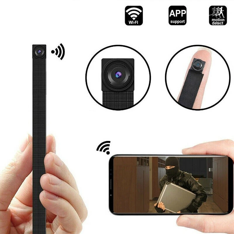 4K WIFI Kamera Mini Überwachungskamera Wlan Netzwerk Live App kleine Cam Video - Bild 2 von 4