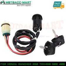 Ignition Key Switch for Honda TRX420FE 350 400 Rubicon Rancher 420 Es 2007 2008