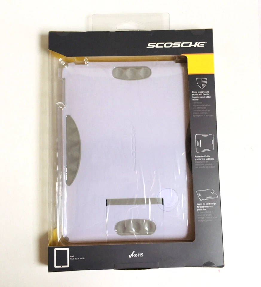 Scosche Slikback Polycarbonate And Rubber Hybird Case For iPod White Bx-243 - Image 2 of 4