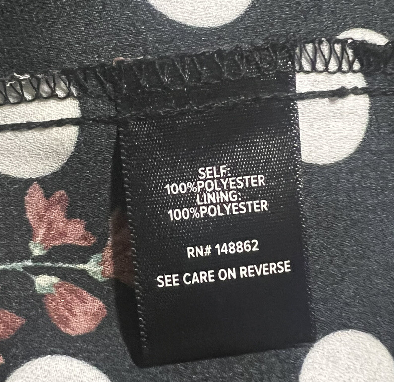 Torrid Black Floral Patchwork Georgette Zip Front… - image 16