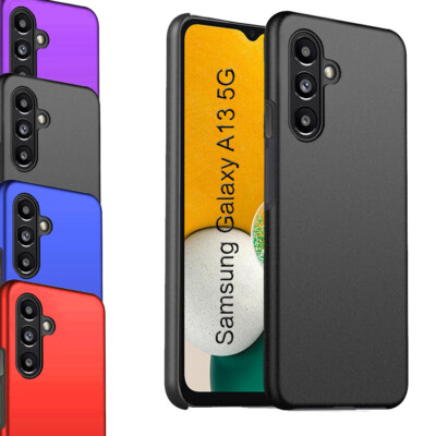 Für Samsung Galaxy A13 5G / Galaxy A04s Hülle Slim Hard Case Matt Hybrid Cover
