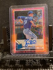 Ryan Borucki 2019 Donruss Optic Rated Rookie Pink Velocity Auto - Blue Jays