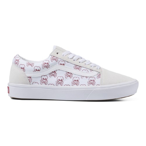 New Vans ComfyCush Old Skool Coldhearted True White/True White Sneakers  2022 | eBay