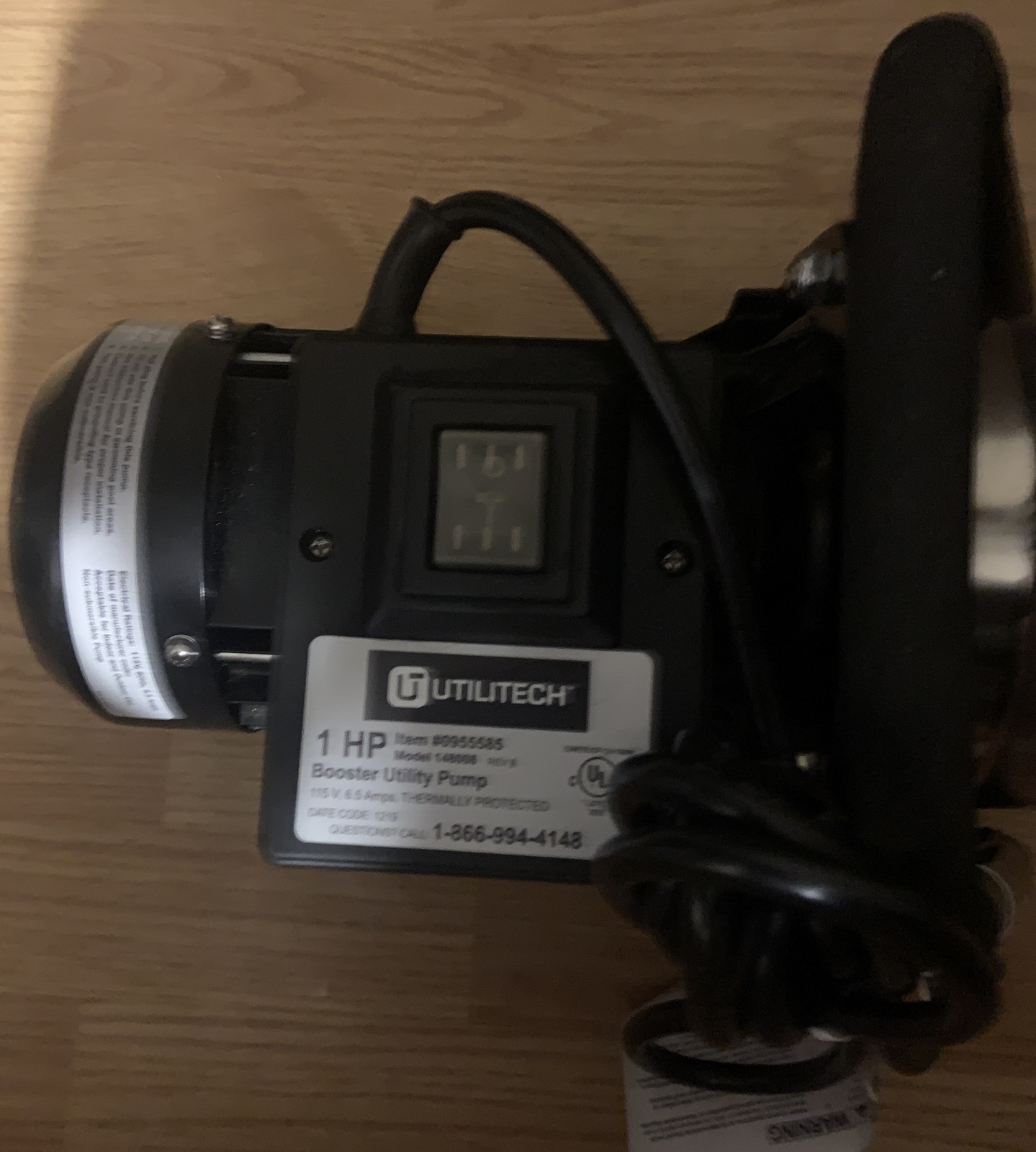 Utilitech 1HP Booster Utility Pump eBay