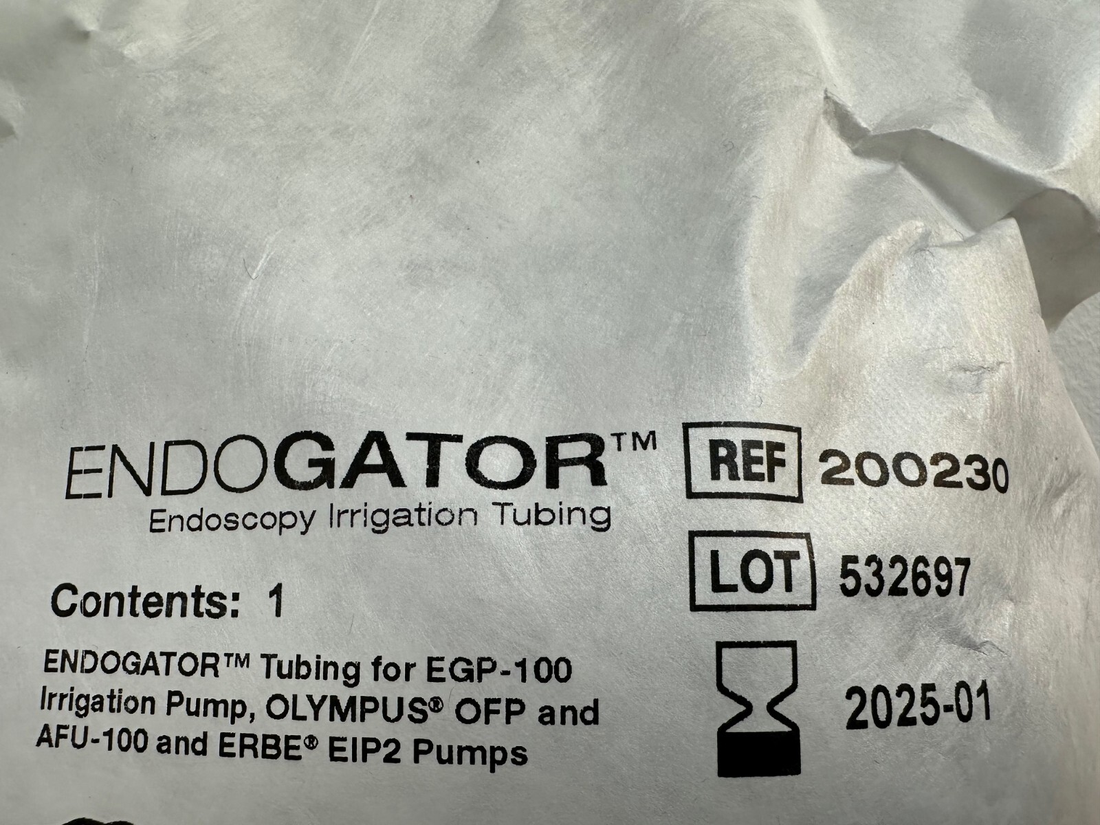 Endogator 200230 Irrigation Tubing f/EGP100, Olympus OFP, Olympus AFU, ERBE EIP eBay