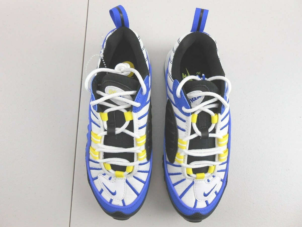 Nike Air Max 98 Racer Blue/White-Black GS Grade School Size 5Y BV4872 400  New