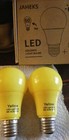 LED Bug Light Bulbs Outdoor,9W Amber Yellow Bug Light Bulbs