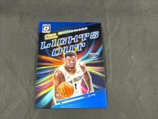 2023-24 PANINI DONRUSS OPTIC BASKETBALL ZION WILLIAMSON LIGHTS OUT BLUE 46/49