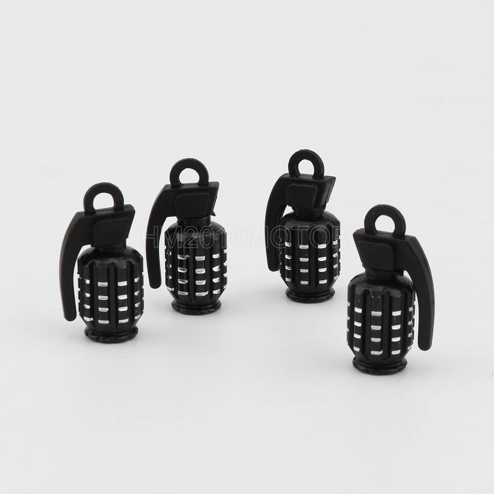 Wheel Tyre Valve Stem Caps For Kawasaki Ninja 250R 500R 300 EX250 EX300 500 - Image 2 of 4