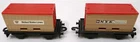 Vintage 1977 Matchbox Superfast #25 Flat Car Container 1/64 Loose 2 Vehicle Lot