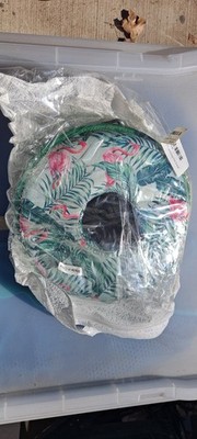 2 Pack Inflatable Flamingo Drink Holders Medium, New In Package