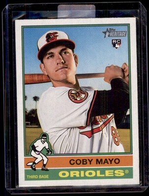 Coby Mayo 2025 Topps Heritage #340