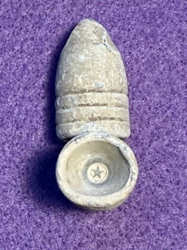 Civil War Washington Arsenal Bullet Dropped Dug - Richmond, Virginia