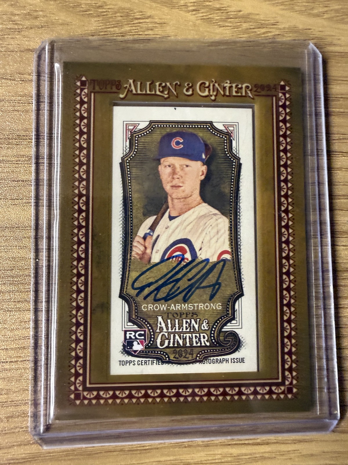2024 Topps Allen & Ginter - Mini Baseball Autographs Pete Crow-Armstrong #MA-PC