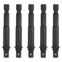 "5 StüCk Stecknussadapter 1/4\" Antrieb 1/4\" Sechskantschaft"