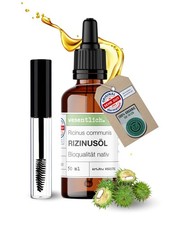 wesentlich. Huile de ricin bio 50 ml avec pipette | Huile naturelle pour cils...