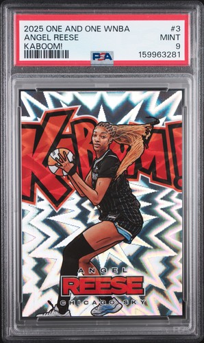 2025 PANINI ONE & ONE WNBA KABOOM! #3 ANGEL REESE PSA 9