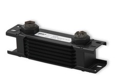 Earls 207erl Ultrapro Oil Cooler - Black - 7 Rows - Narrow Cooler - 10 O-ring