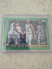 2025-26 TOPPS BASKETBALL - Celtics Pride - #272 - Season Tip Off Green Foil /99