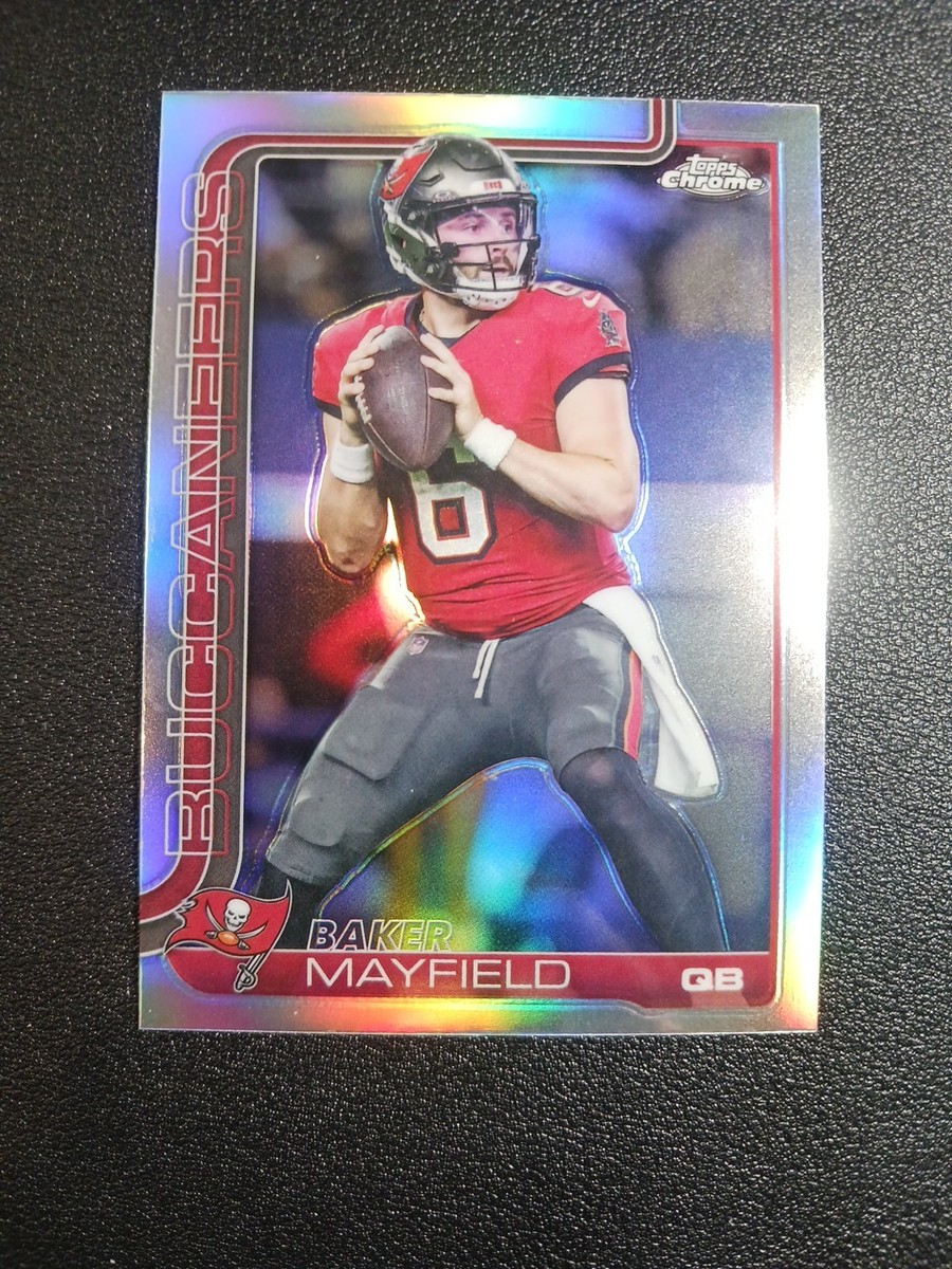 2025 TOPPS CHROME REFRACTOR #281 BAKER MAYFIELD BUCCANEERS | eBay