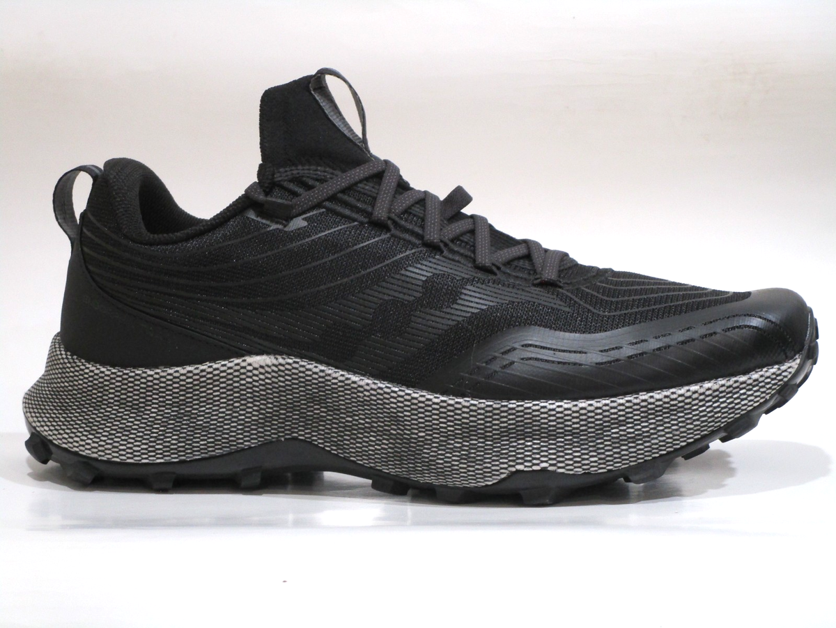 Saucony Men\'s Endorphin Trail Black Gravel Running Shoes S20647-10 Sizes 9 - 13 Shoe Review: Saucony Endorphin Trail | Fleet Feet main image 4