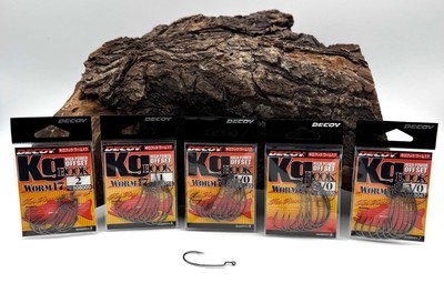 Decoy Kg High Power Offset Hook Worm17 Gr. 2 1 1/0 2/0 3/0 Offsethaken Haken DA