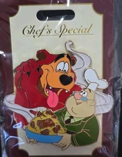 WDI LE 300 Humphrey Bear Chef's Special J Audubon Woodlore Series 2 Disney Pin