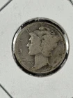 1919 P Mercury Dime 90% Silver United States 10c