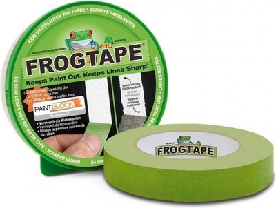 FROGTAPE Maler Kreppband Abdeck Klebeband 24mm x 41,1m für saubere Kanten NEU