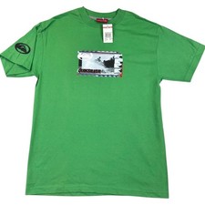 Vintage Quicksilver T-Shirt Mens SMALL - Fits LARGE- NWT Deadstock Made In USA
