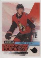 2020-21 Upper Deck Synergy Exceptional Young Stars Black 69/99 Brady Tkachuk 2d8