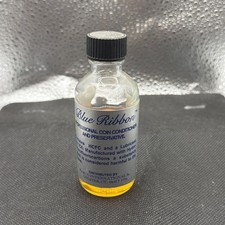 Harco Blue Ribbon Professional Coin Conditioner 2 OZ. (bottle approx. 3/4 full)