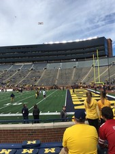 Michigan vs. Penn State Football Tickets Row 5 Section 40 w/ Seat Cushions